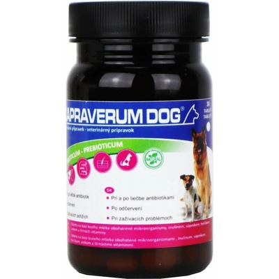 Capraverum Dog probioticum-prebioticum 30 tbl
