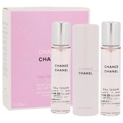CHANEL Chance Eau Tendre Twist & Spray (Refills) EDT 3x20 ml