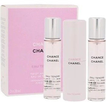 CHANEL Chance Eau Tendre Twist & Spray (Refills) EDT 3x20 ml