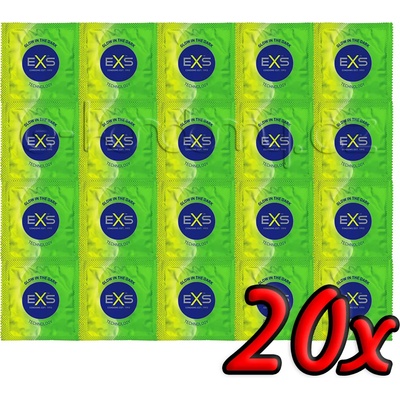 EXS Condoms Glow in the Dark 20 pack