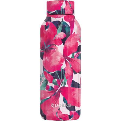 Термобутилка Quokka Solid - Pink Bloom, 510 ml (11988)