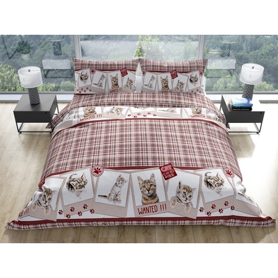 Gipetex Natural Dream Talianská obliečka bavlna LUX Gatti mačiatka 140x200 70x90
