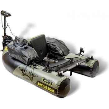 Black Cat Belly boat set + elektromotoro BC2400