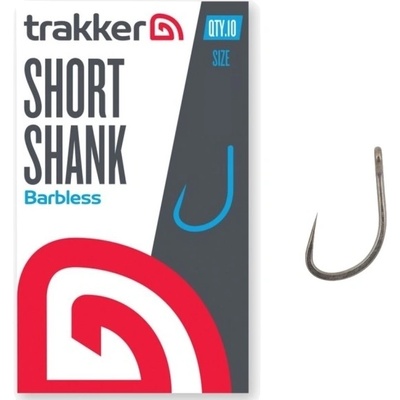 Trakker Short Shank Hooks Barbless vel.10 10 ks