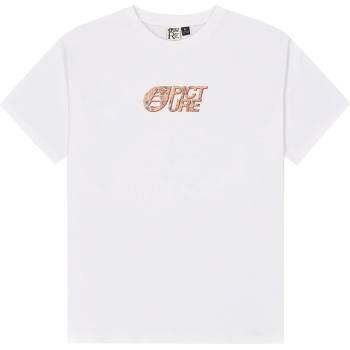 Picture Мъжка тениска Picture Basement Printed Tee T-shirt - White (216-7772-0313)
