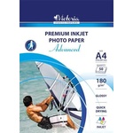 Victoria Фотохартия, мастиленоструйна, A4, 180 g, гланцова, VICTORIA PAPER "Advanced" IJP180G-A4-50SHEETS (IJP180G-A4-50SHEETS)