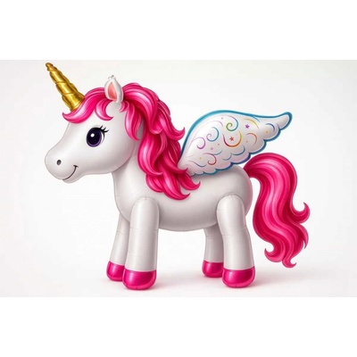 Cakesicq Fóliový balónek růžový jednorožec 70cm