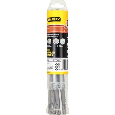 Stanley STA54400 5-dílná sada sekáčů a vrtáků SDS-Plus STA54400-XJ