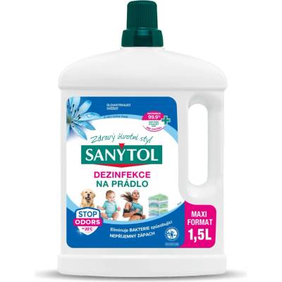 Sanytol Active Fresh dezinfekcia na prádlo 1,5 l