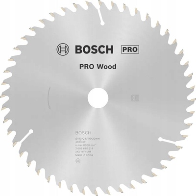 Kotoučová pila Bosch Optiline Wood 190x2,6 mm