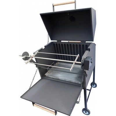 Müller-Gril 850 Zahradní otočný gril + motor 60 kg