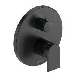 Duravit Tulum - Душ миксер за скрит монтаж, за 2 изхода, матово черен TU4210012046 (TU4210012046)
