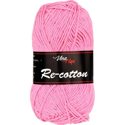 Vlna-hep Příze Re-Cotton - recyklovaná bavlna Re-Cotton: 81121 Růžová