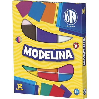 Modelovací hmota ASTRA, 12 barev