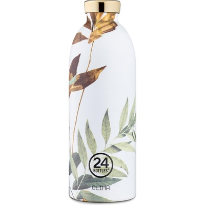 24Bottles Термобутилка Clima Grand златни листа 850 мл (245)