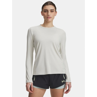 Under Armour Dámske tričko W Explor IsoChill UPF LS WHT Biela