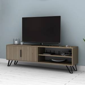 TopMebel ТВ шкаф Foot TopMebel от меламин в орех 160x35x49cm