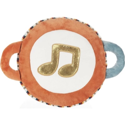 Zopa Plush Musical Toy 3 in 1 My First Drum плюшена играчка с мелодия 12 m+