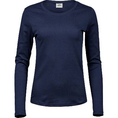 Tee Jays 590 Dámske tričko Interlock s dl. rukávom modrá navy