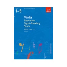 Viola Specimen Sight-reading Tests, ABRSM Grades 1