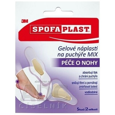 3M SPOFAPLAST č.913N Gélové náplasti 5 ks