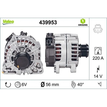 generátor VALEO 439953