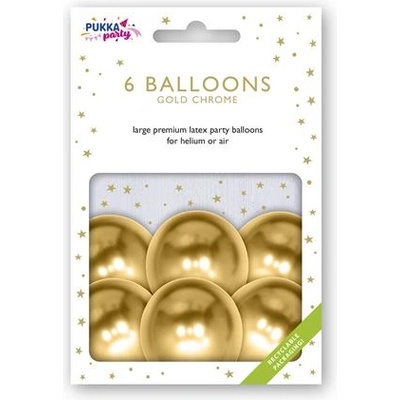 PUKKA PAD Балон, 30 см, pukka pad, златист металик pty019 (pty019)