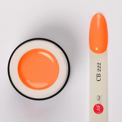 Laif Barevný UV/LED gel oranžový CB 222 Ibiza 6 ml