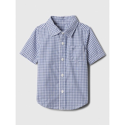 GAP 861755-06 dětská vzorovaná košile modrá – Sleviste.cz