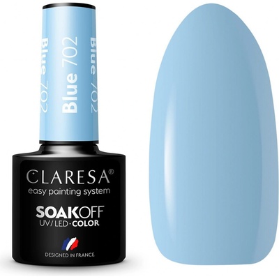 Claresa Gél lak Blue 702 5 ml