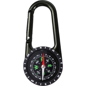 WARAGOD Карабинер с компас WildGuide (WAR007512)