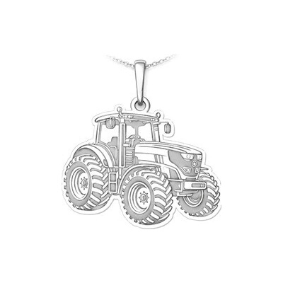 Auronitens Stříbrný přívěsek traktor PA1879