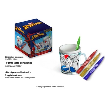 Image 1 of Disney - SPIDERMAN моливник за оцветяване