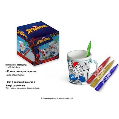 Disney - SPIDERMAN моливник за оцветяване