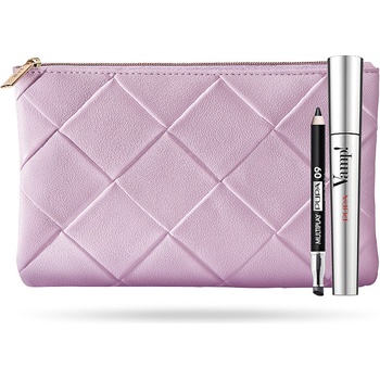 PUPA Комплект Pupa: Vamp! без парабени допълнителен обем спирала 100 черна 9 ml + Multiplay Double-Ended сенки за очи и очна линия Kajal 2-в-1 09 наситено черно 12 g