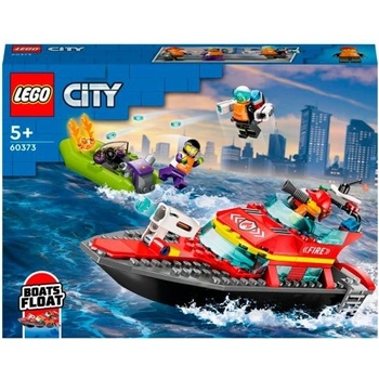 LEGO® City 60373 Hasičská záchranná loď a čln