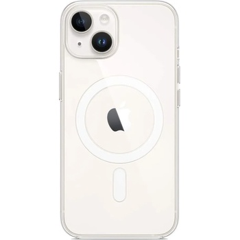 Apple iPhone Clear Case with MagSafe - оригинален кейс iPhone 14 с MagSafe (прозрачен)