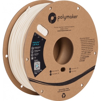 Polymarker PolyLite LW-PLA Biela 1,75mm 0,8 kg