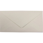  Плик цветен риб DL 110x220mm Лепило 50 бр. Бял (DL 110)