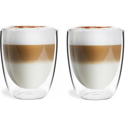 Design Sklenice na cappuccino Vialli 2 x 320 ml