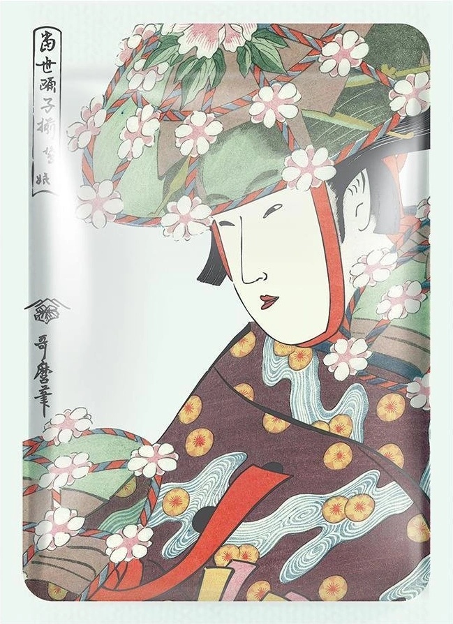 Mitomo Aloe + Cherry Blossom Japan Facial Essence Mask Маска за лице дамски 25gr