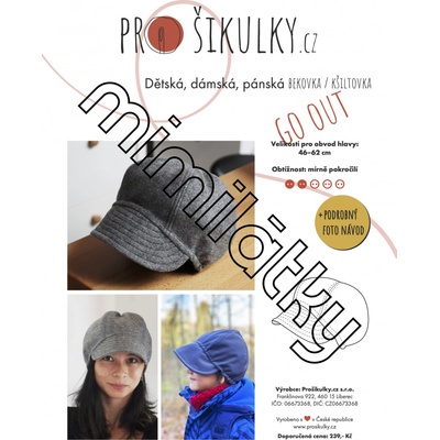 Kšiltovka GO OUT | univerzální - Česky – Zboží Mobilmania