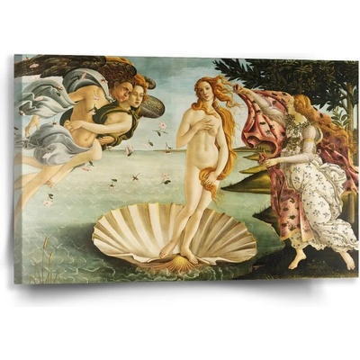 Sablio Obraz Zrodenie Venuše - Sandro Botticelli - 60x40 cm