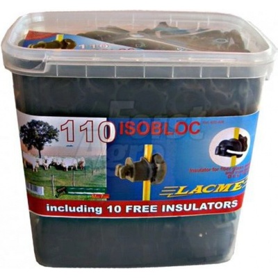 Izolátor ISOBLOC pro elektrický ohradník - Box 110 ks