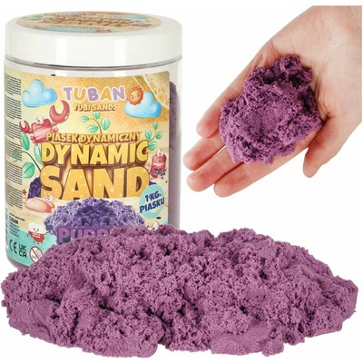 TUBAN Dynamický piesok Fialový 1 kg