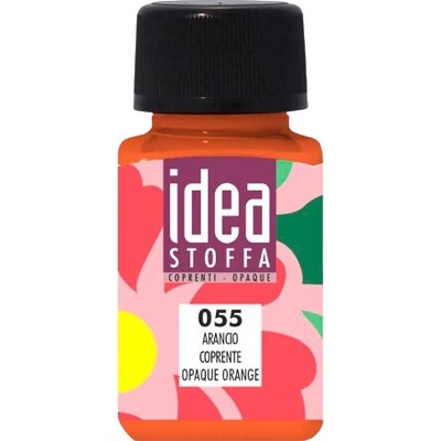 Maimeri Idea Stoffa farby na textil 055 opaque orange 60 ml