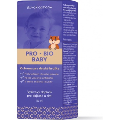 Slovakiapharm PROBIO-MIX BABY kvapky 10 ml