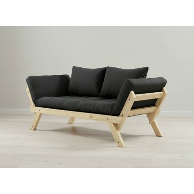 Karup design BEBOB SOFA natural pine borovice 75*200 cm dark grey