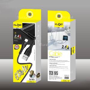 FastСable Кабел за бързо зареждане за телефон KLGO Premium Quality: Type C, IOS, MicroUSB - FastCable