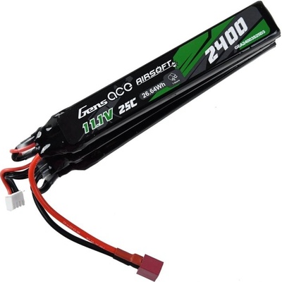Gens Ace baterie Li-Pol 11.1V 2400mAh 25C sticks T-Dean – Hledejceny.cz